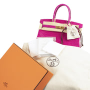 shop safe online *Reserved* BRAND NEW Hermès Birkin 30 Crocodile Porosus Lisse Rose Sheherazade GHW
