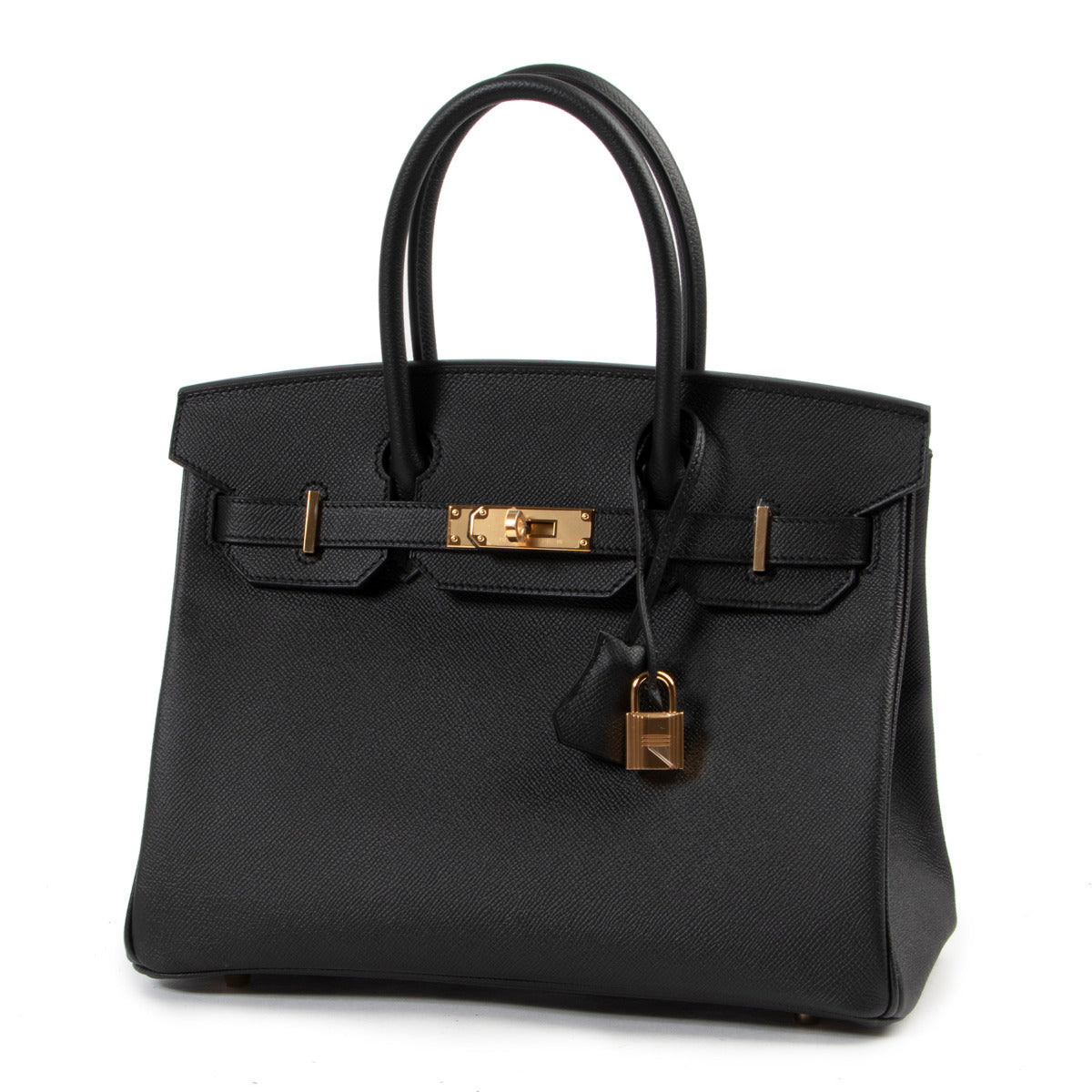 Hermès Birkin 30 Black Epsom GHW