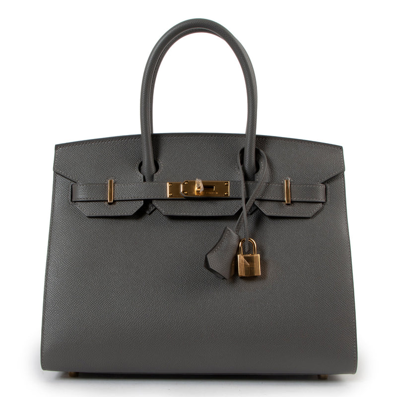 Hermès Birkin 30 Sellier Gris Meyer Epsom GHW for the best price at Labellov secondhand luxury in Antwerp. We buy and sell your exclusive hermes bags.