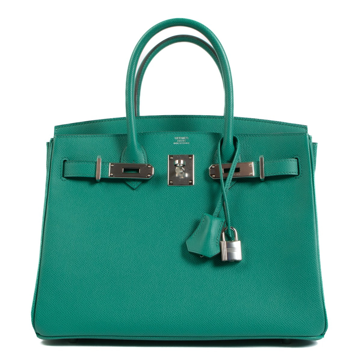 Hermès 2022 Birkin 30 Vert Jade Epsom