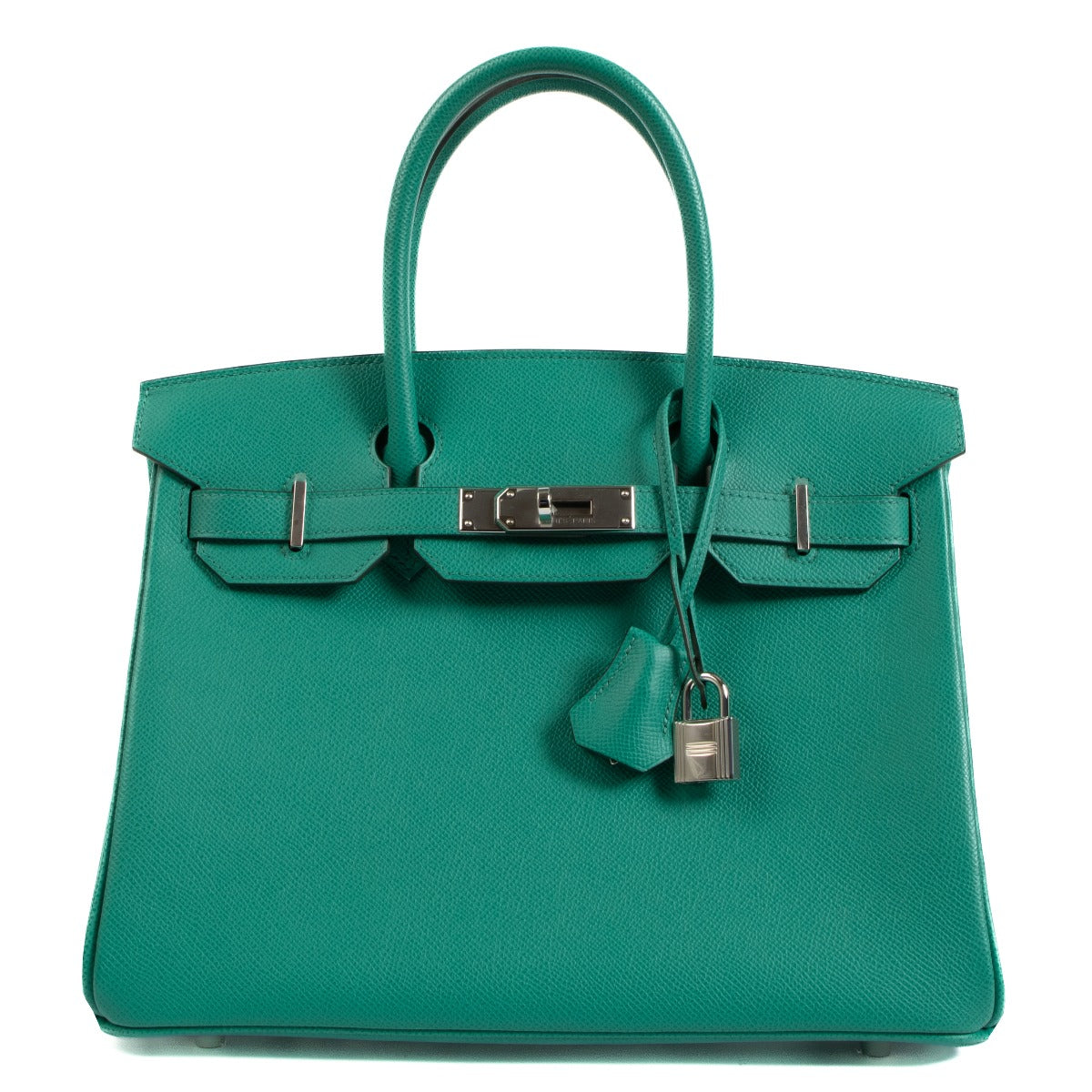 Hermès 2022 Birkin 30 Vert Jade Epsom