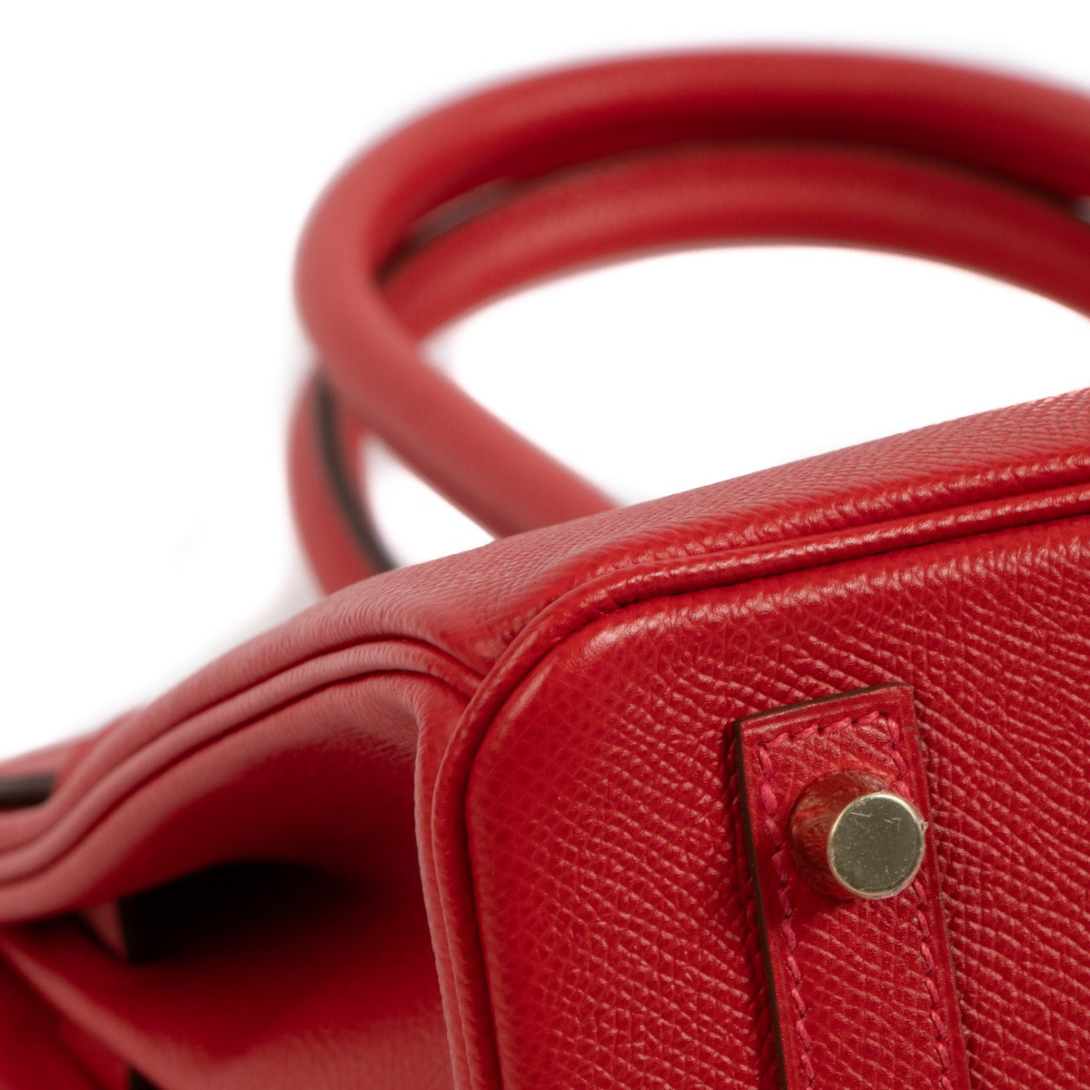 Hermès Birkin 30 Rouge Casaque Epsom GHW