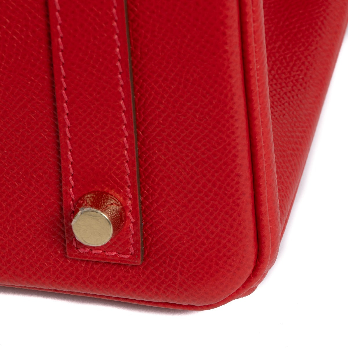 Hermès Birkin 30 Rouge Casaque Epsom GHW