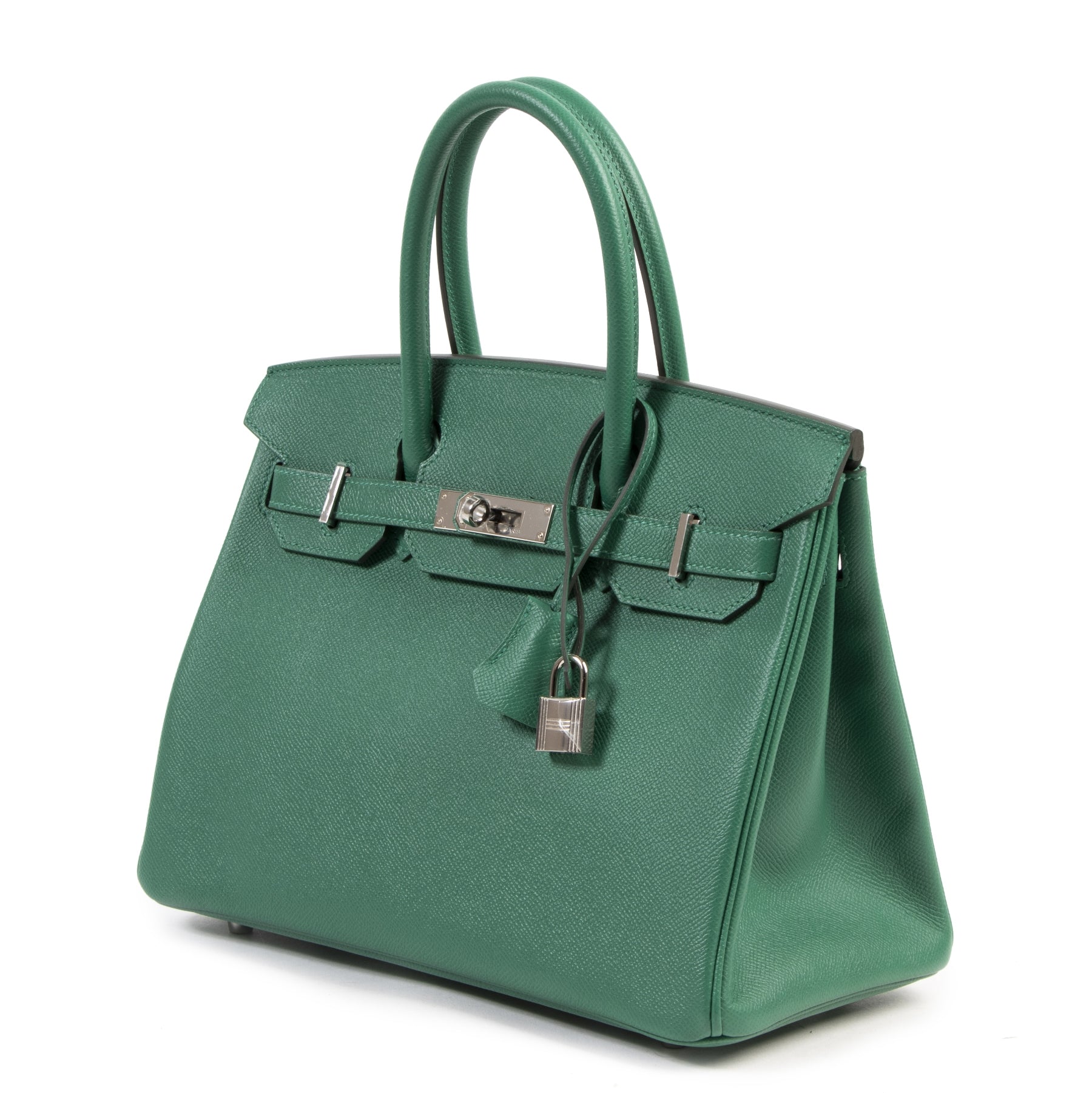 Hermès Birkin 30 Epsom Vert Vertigo PHW
