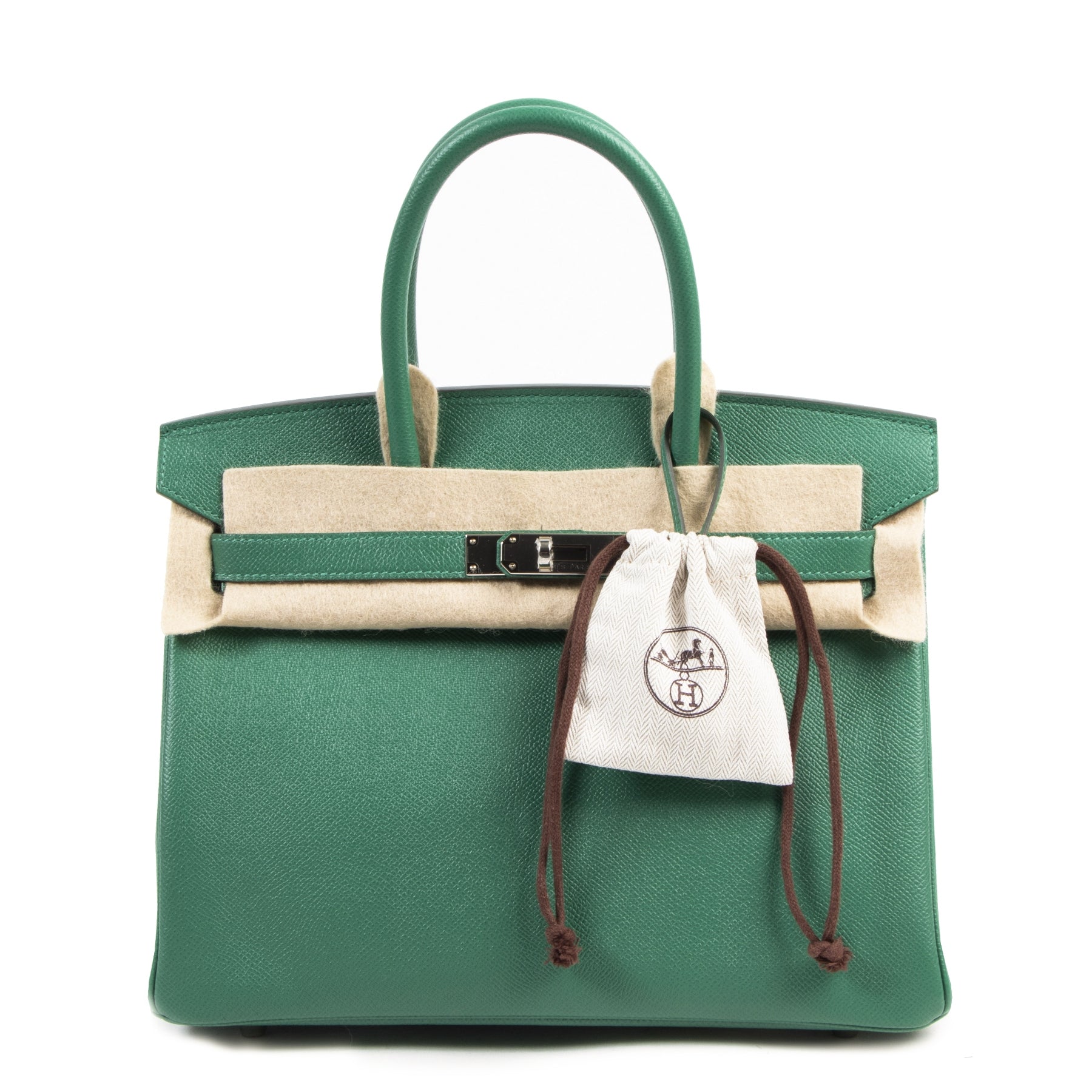 Hermès Birkin 30 Epsom Vert Vertigo PHW pour le meilleur prix chez Labellov