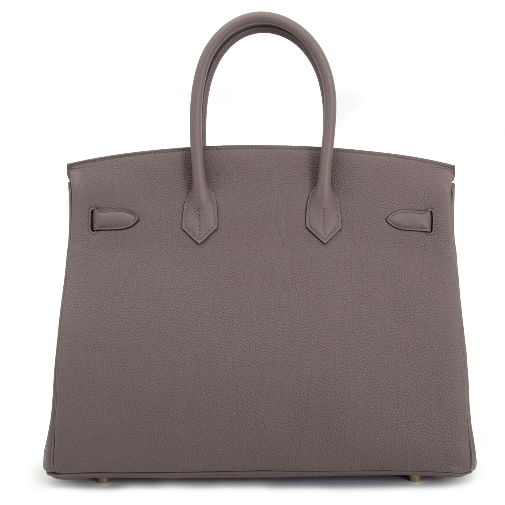 Bent u op zoek naar een authentieke Hermès Birkin 35 Etain Togo GHW?