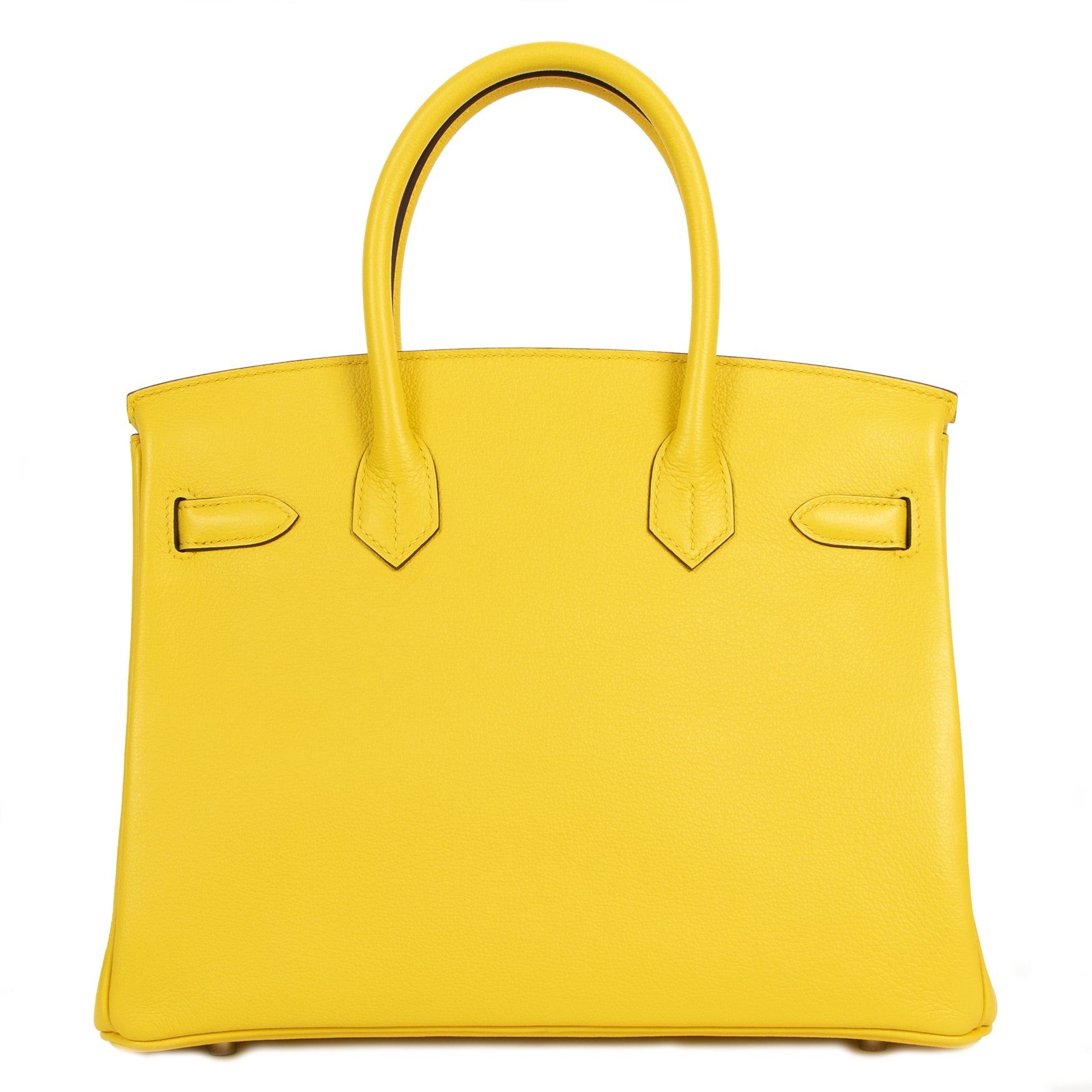 Hermès Birkin 30 Jaune de Naples Taurillon Novillo PHW