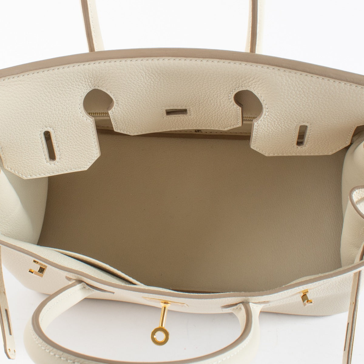 Hermès Birkin 30 Craie Togo GHW