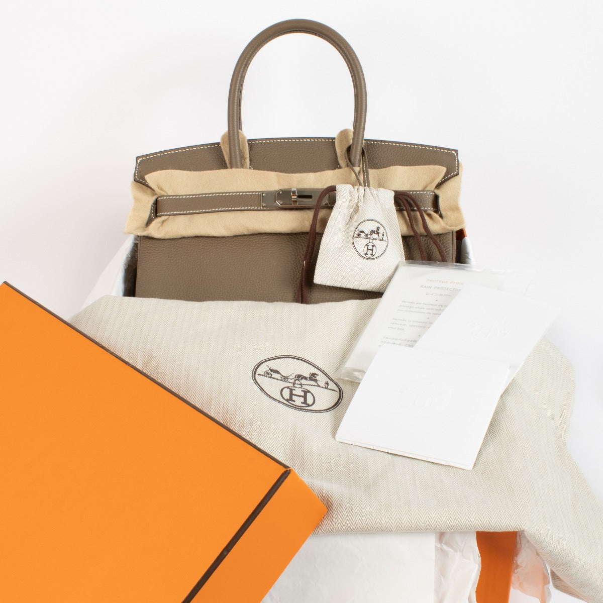2017 Hermès Birkin 30 Etoupe Togo PHW