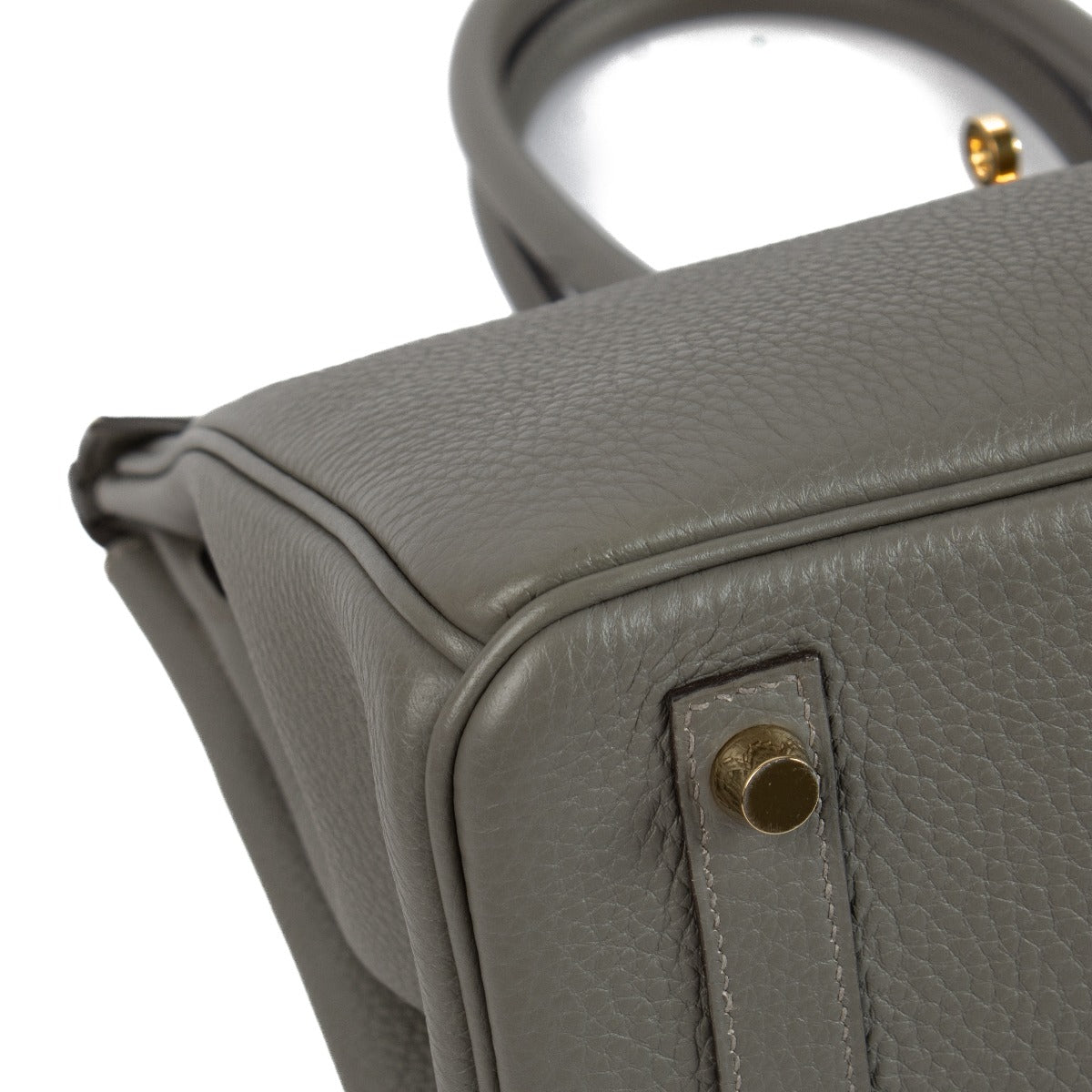 Hermès Birkin 30 Gris Meyer Togo GHW