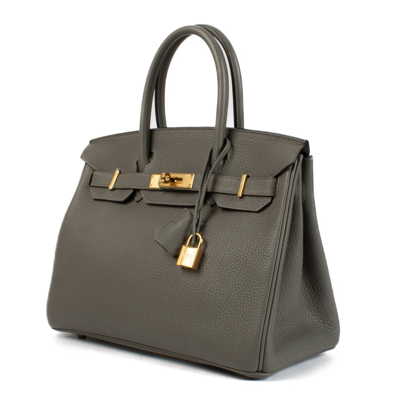 Hermès Birkin 30 Gris Meyer Togo