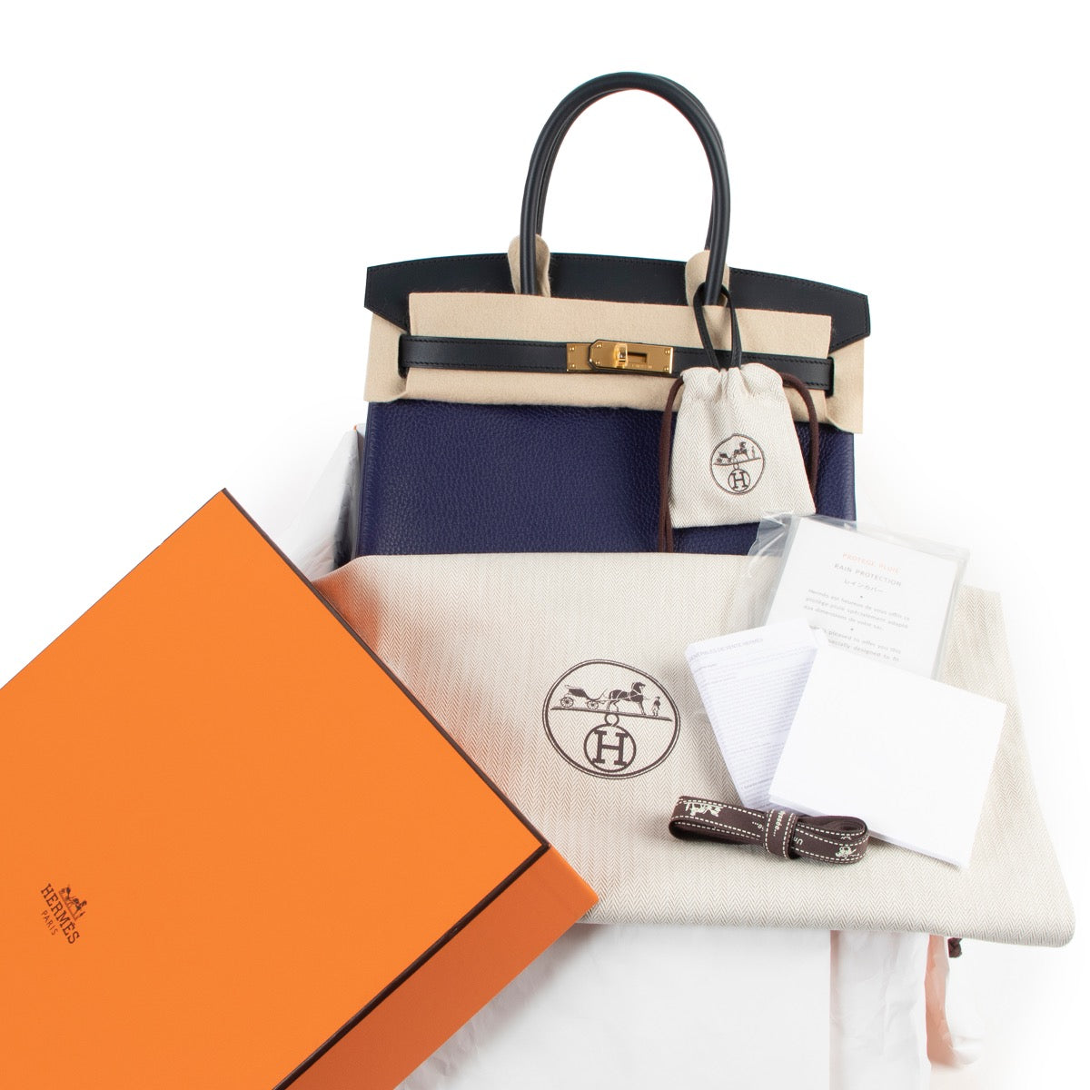 Shop safe online at Labellov in Antwerp this 100% authentic Hermès Birkin 30 Touch 2 Taurillon Clemence/Veau Sombrer