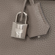 Looking for an authentic designer Hermès Birkin 30 Gris Asphalte PHW