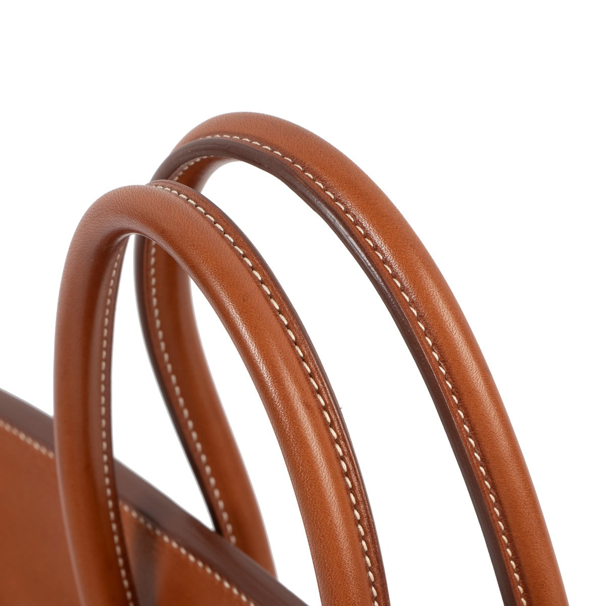 Koop tweedehandse luxe designer handtas Hermes Birkin 35 fauve barenia op labellov.com