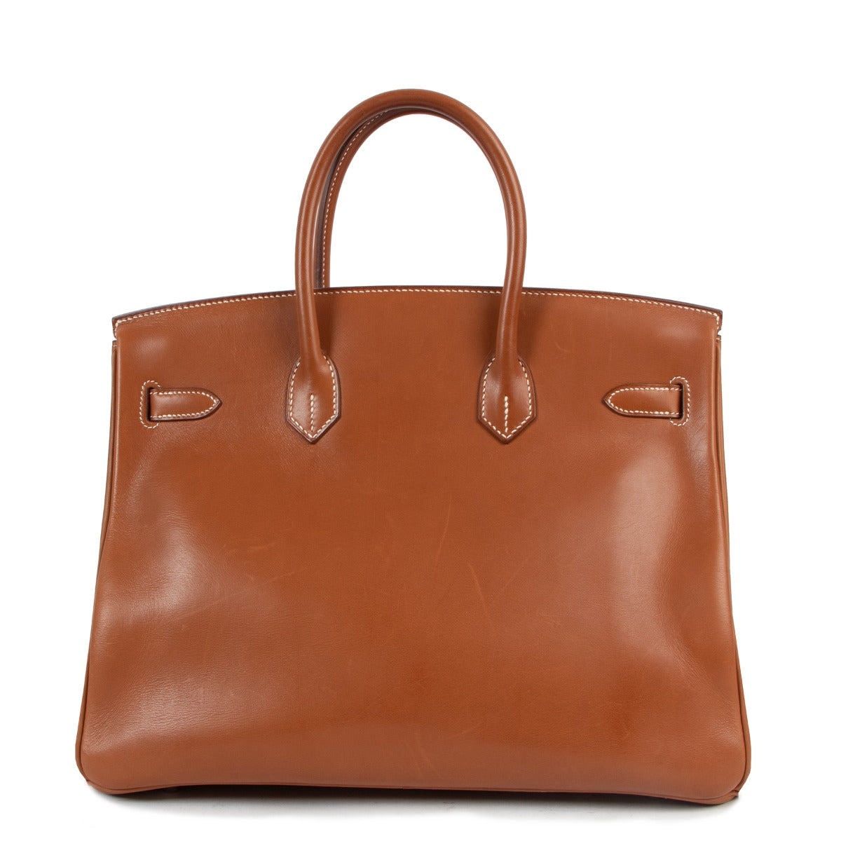 Hermès second hand birkin 35 barenia fauve
