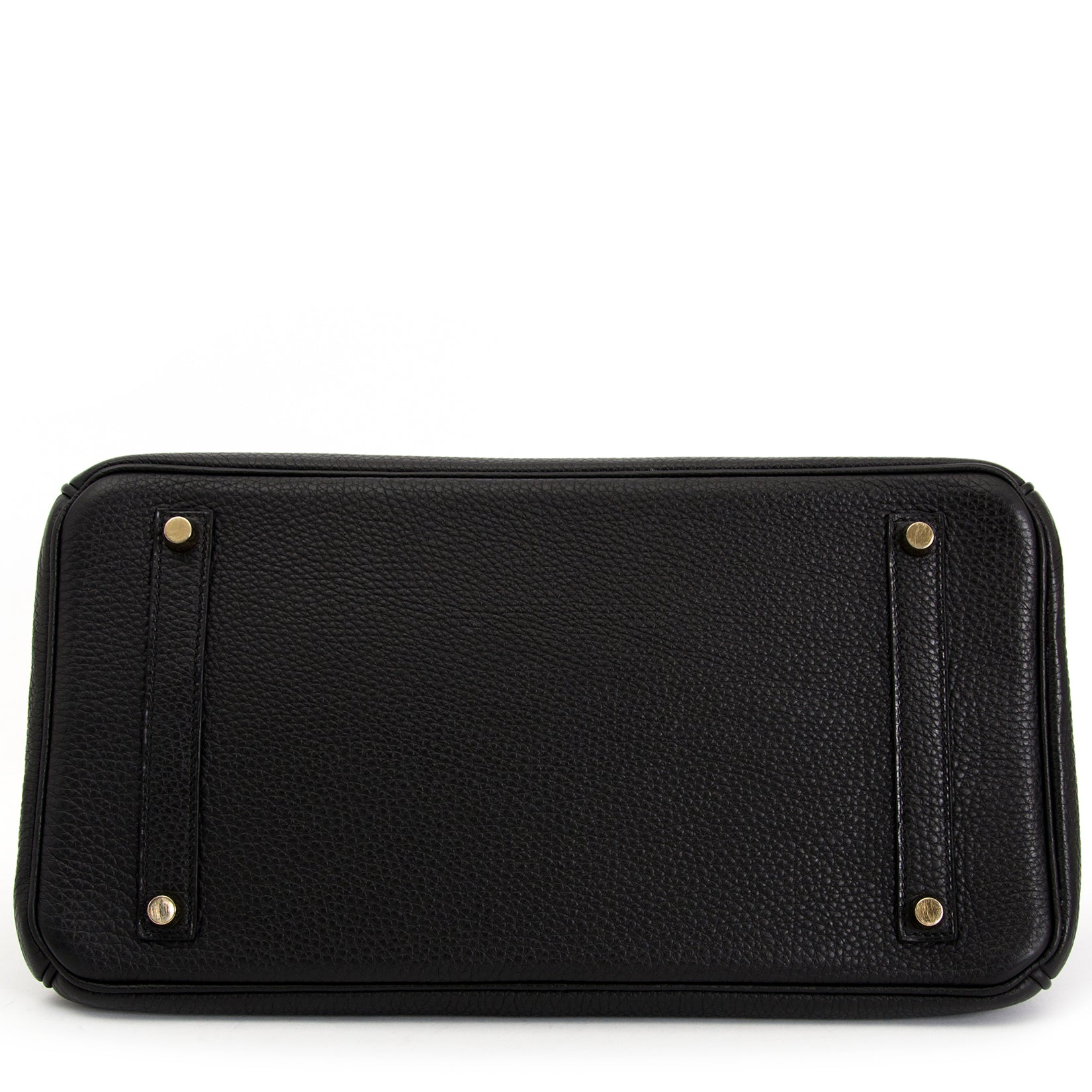 As New Hermes Birkin 35cm black togo GHW te koop bij Labellov