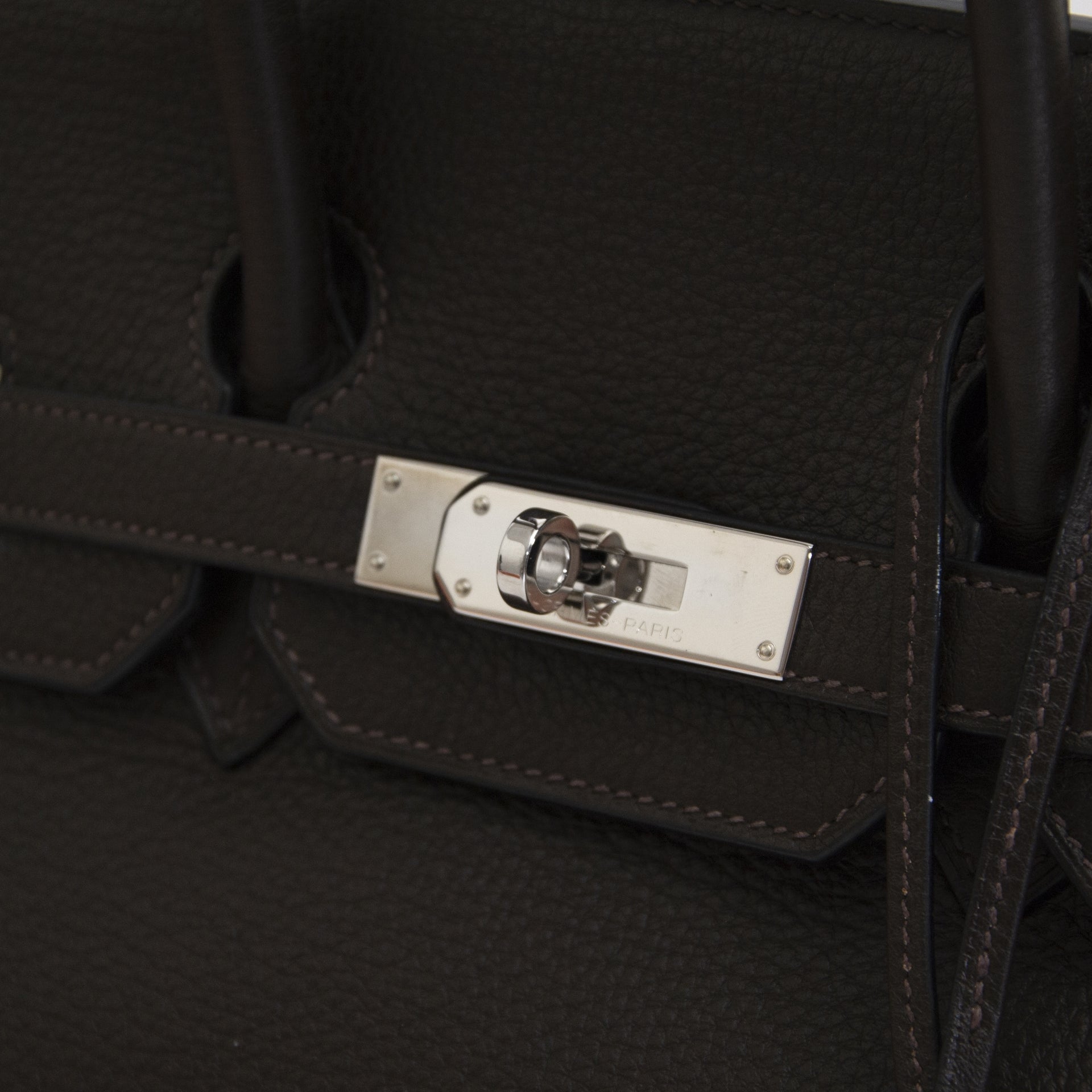 Hermès Birkin 35 Togo Chocolat PHW online for sale at labellov.com for the best price