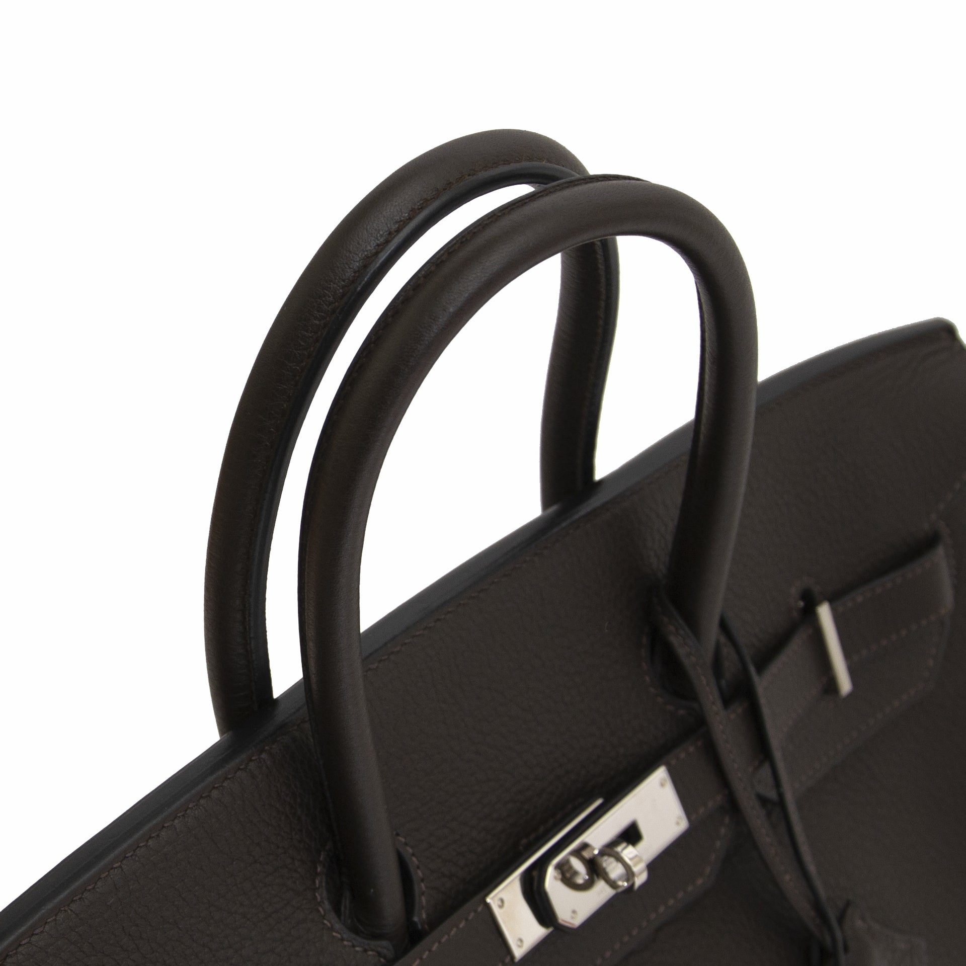 shop safe and secure online at labellov.com antwerp buy this Hermès Birkin 35 Togo Chocolat PHW right now and skip the list