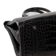 shop authentic second hand brand new hermes birkin 35 black alligator