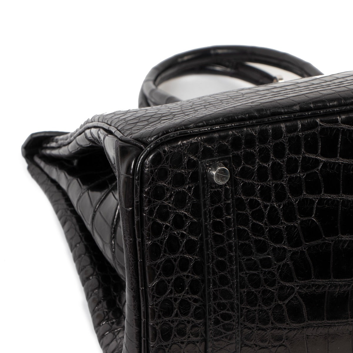 shop authentic second hand brand new hermes birkin 35 black alligator