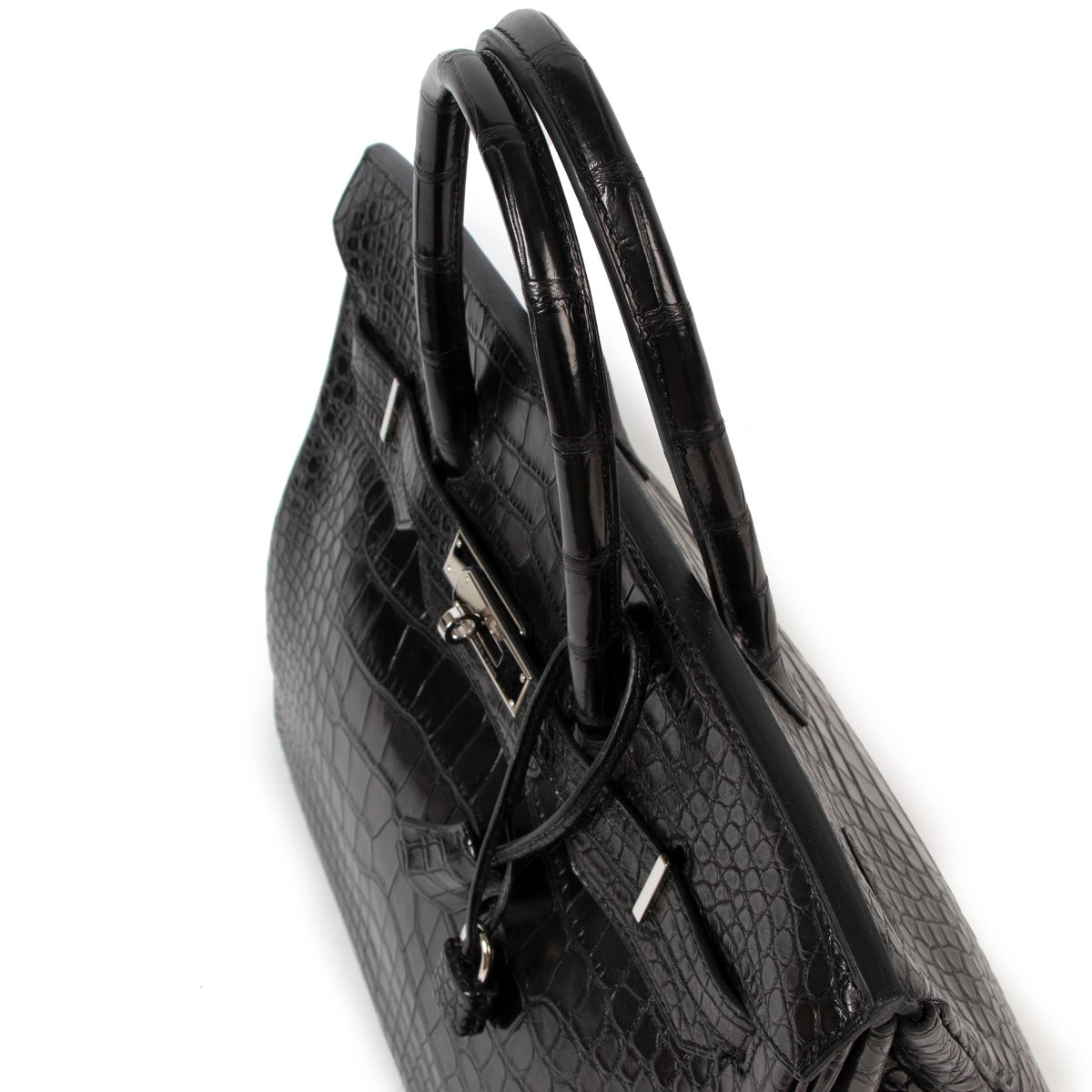 hermes birkin black crocodile exotic
