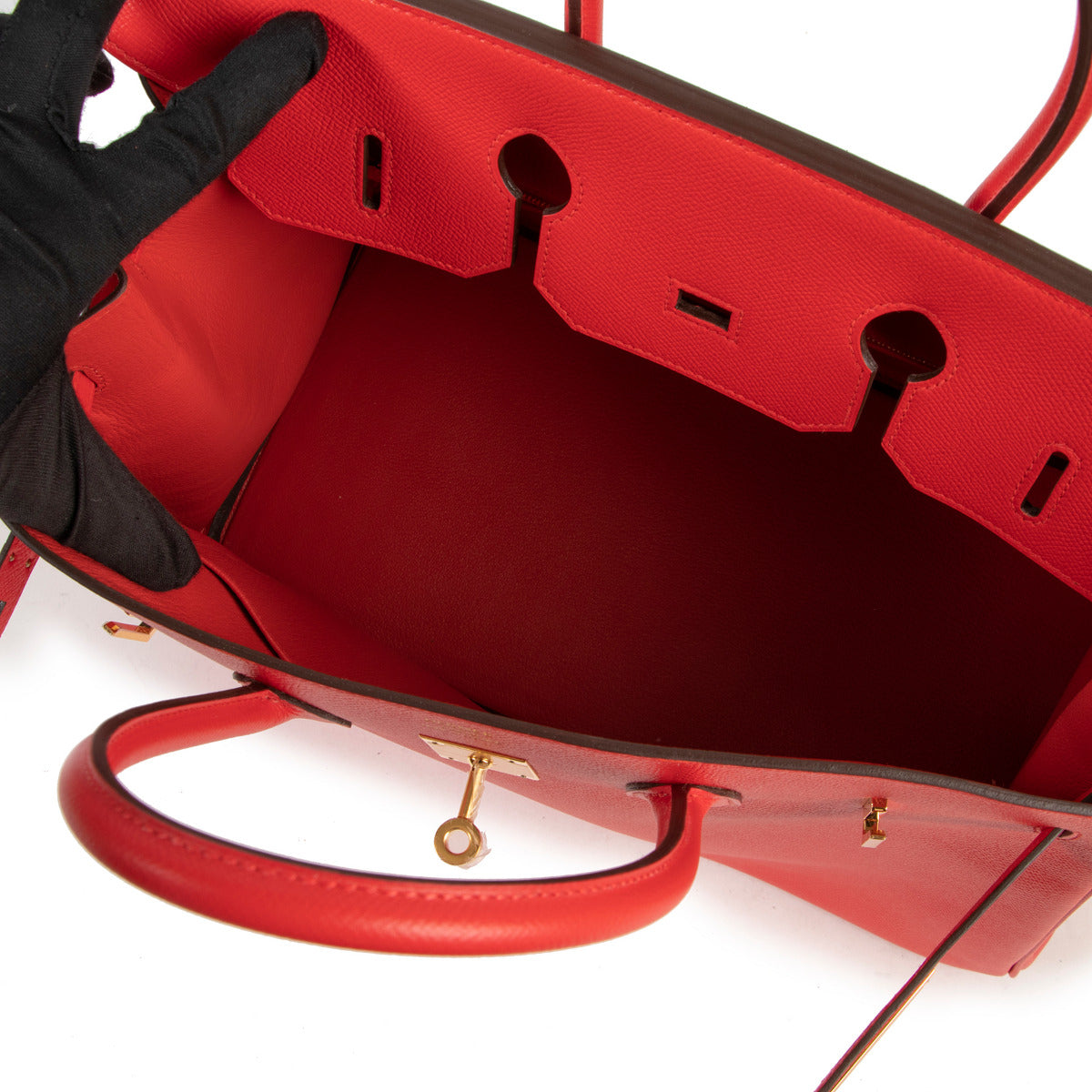 Hermès Birkin 35 Epsom Rouge Tomate GHW