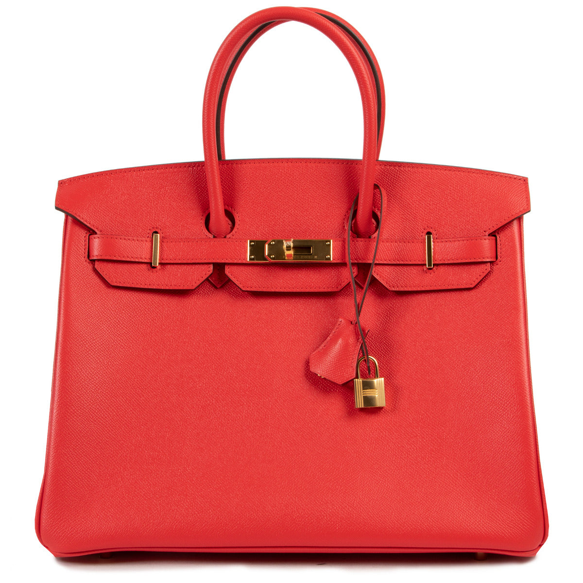 Hermès Birkin 35 Epsom Rouge Tomate GHW for the best price at Labellov secondhand