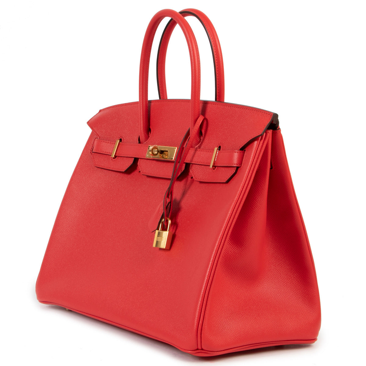 Hermès Birkin 35 Epsom Rouge Tomate GHW