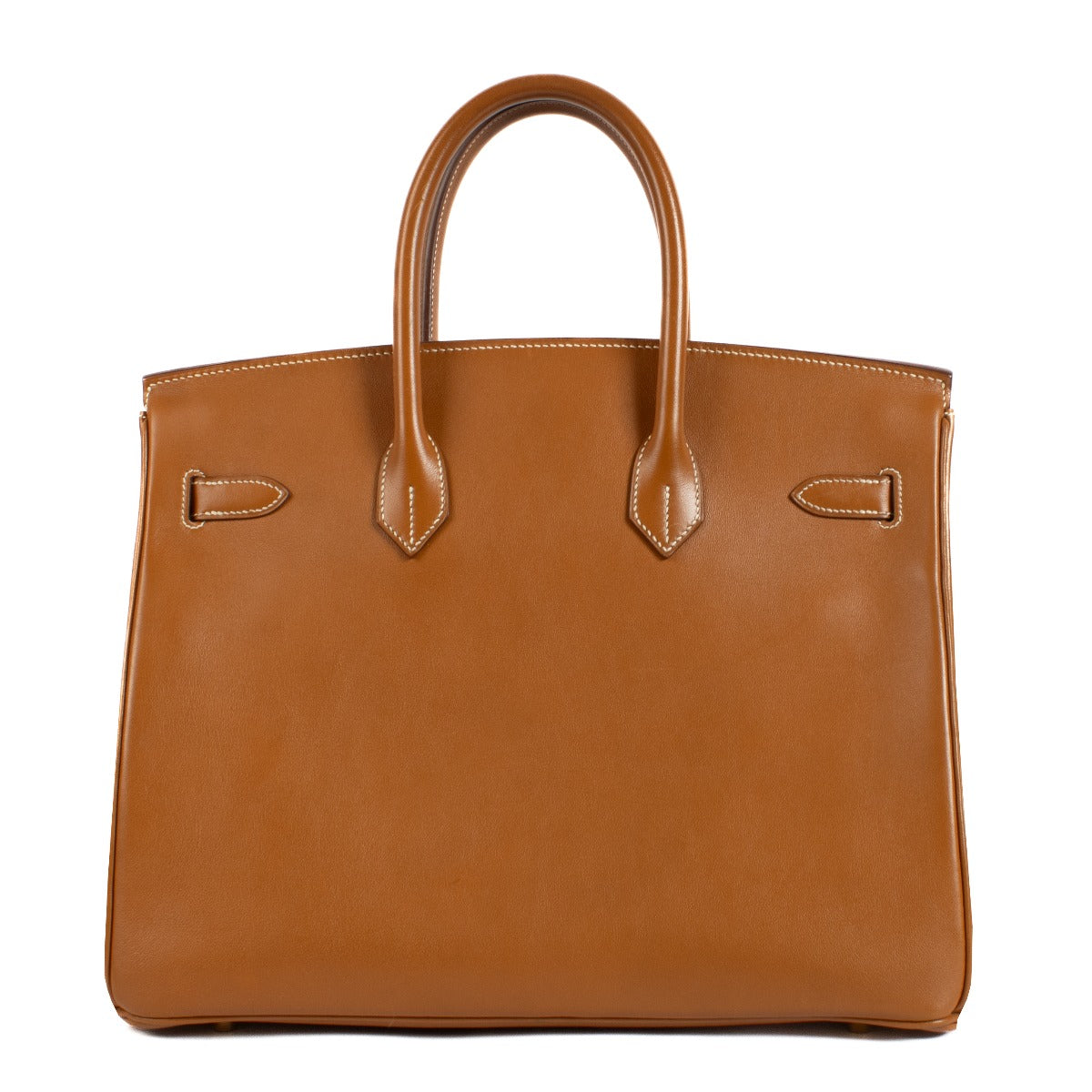 Shop vintage second hand designer luxury Hermès Birkin 35 Gold Gulliver GHW
