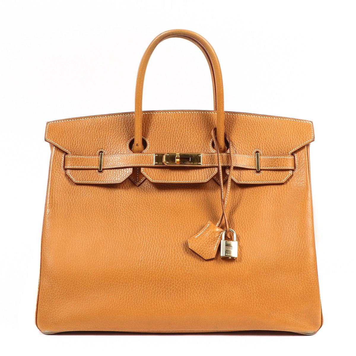 Hermès Birkin 35 Natural Vache Liegee Gold Hardware