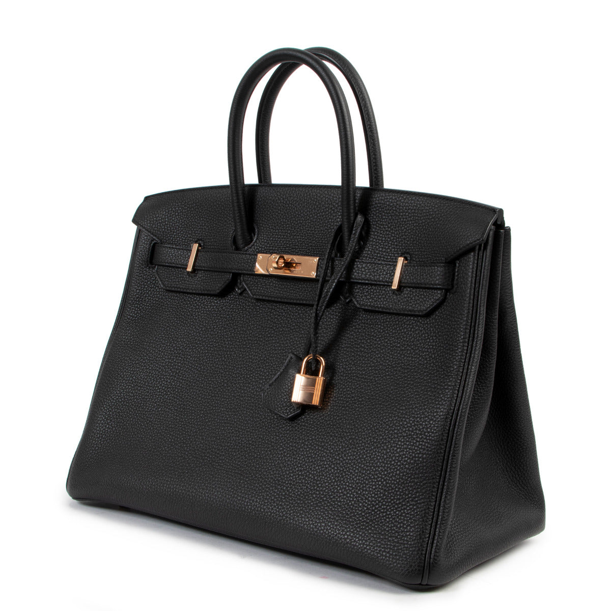 Hermès Birkin 35 Black Togo RGHW
