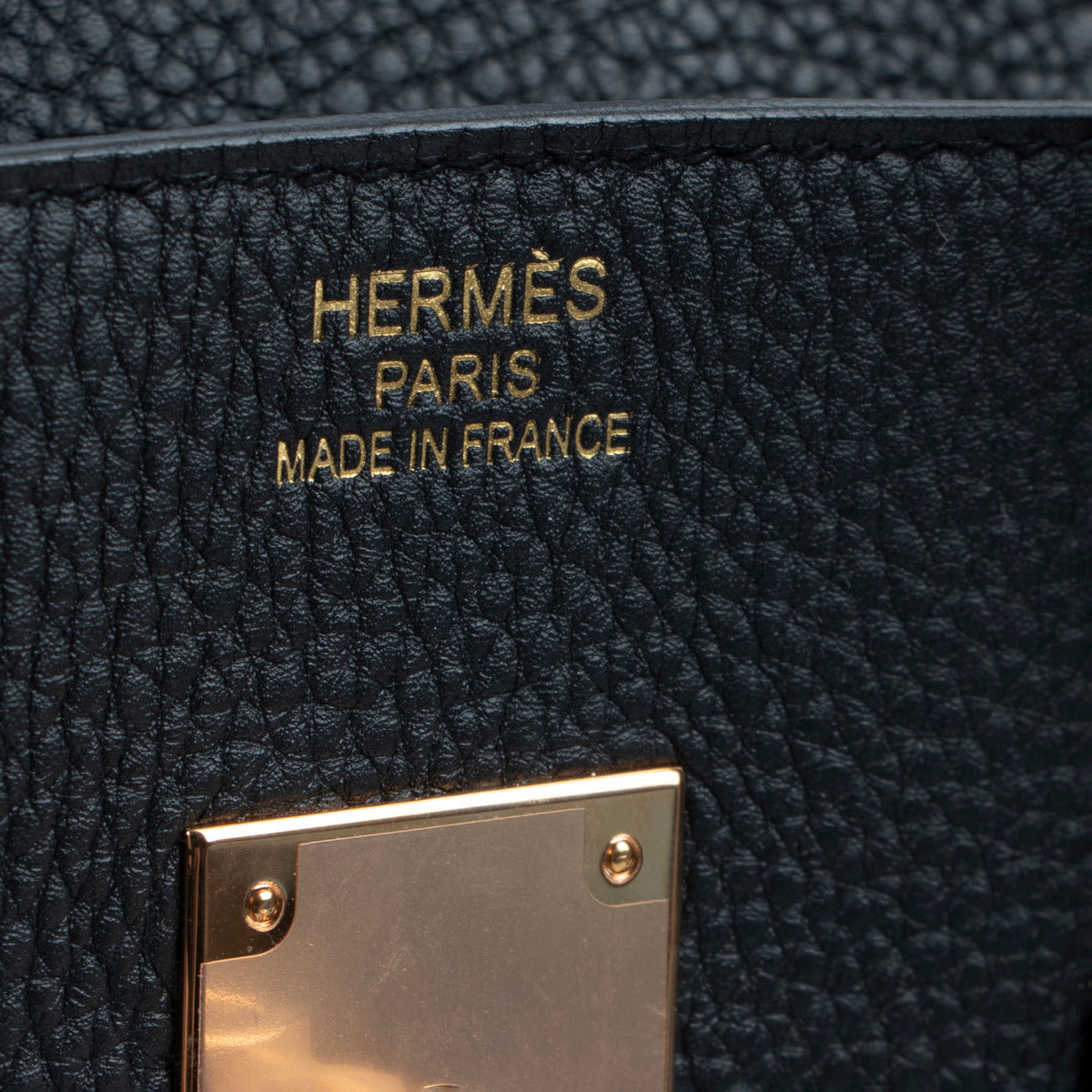 Hermès Birkin 35 Black Togo RGHW