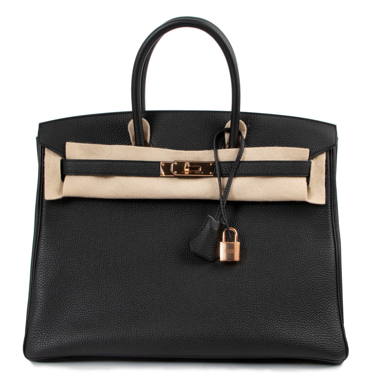 Hermès Birkin 35 Black Togo RGHW