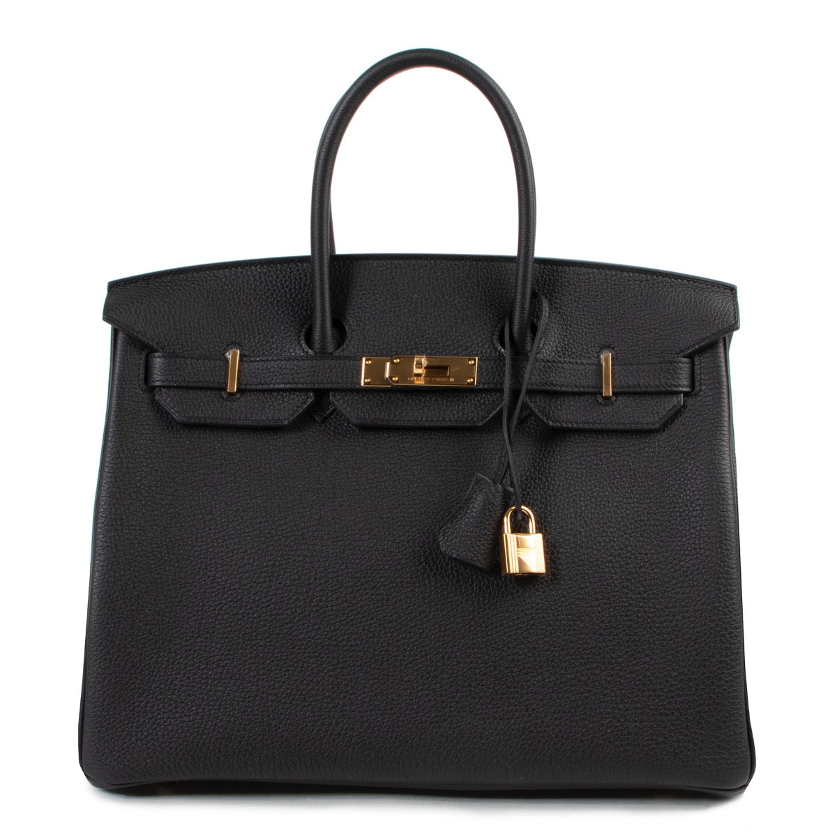 full set Hermès Birkin 35 Black Togo GHW online for the best price