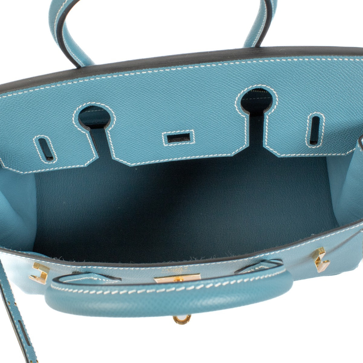 Hermès Birkin 30 Neuf Bleu Jean Epsom GHW