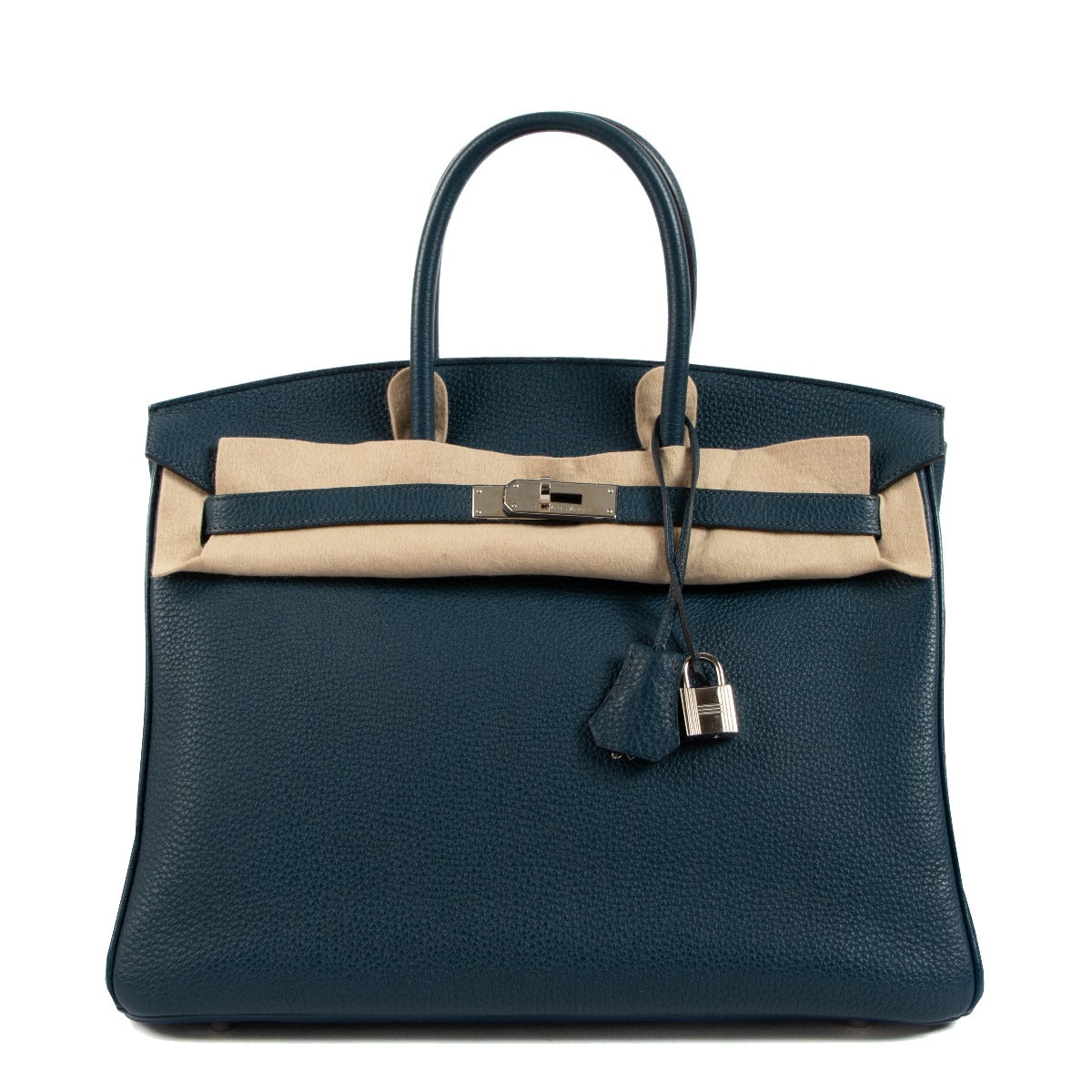 Hermès 2010 Birkin 35 Bleu Colvert
