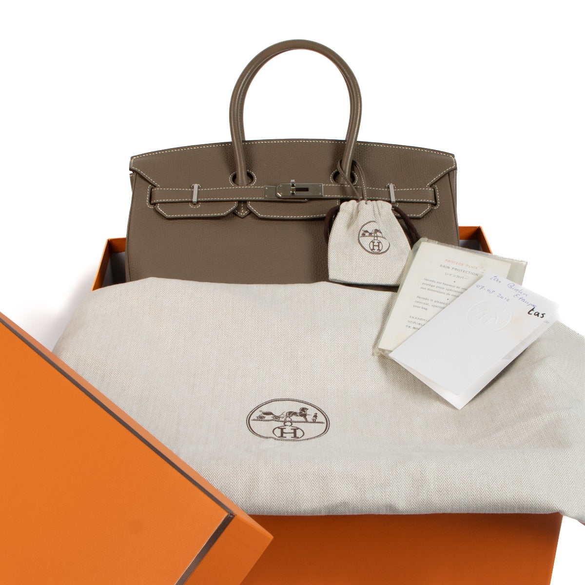 Hermès Birkin 35 Etoupe Togo