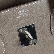 Authentic second hand brand new 2016 Hermès Birkin 35 Etoupe Togo PHW on www.labellov.com