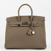Hermès Birkin 35 Etoupe Togo PHW