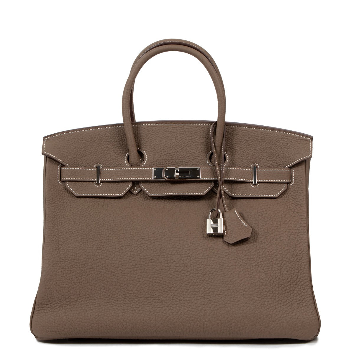 Hermès Birkin 35 Etoupe Togo Palladium Hardware