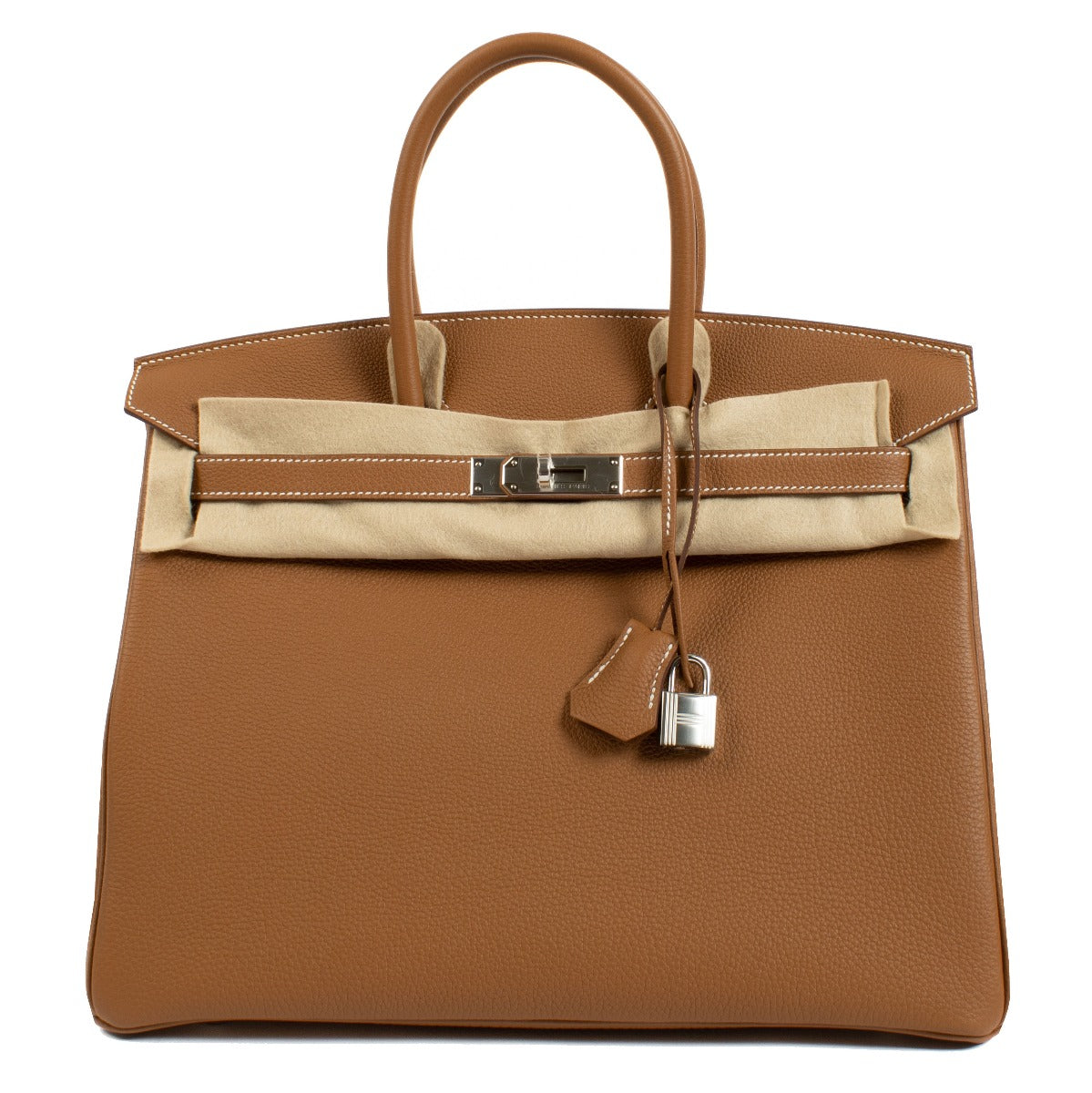 achetez seconde main HERMES BIRKIN Gold Veau Togo dans www.labellov.com