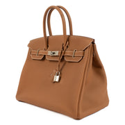 Hermès Birkin 35 Gold Togo PHW