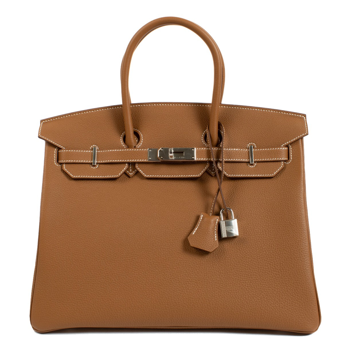 Hermès Birkin 35 Gold Togo Palladium Hardware