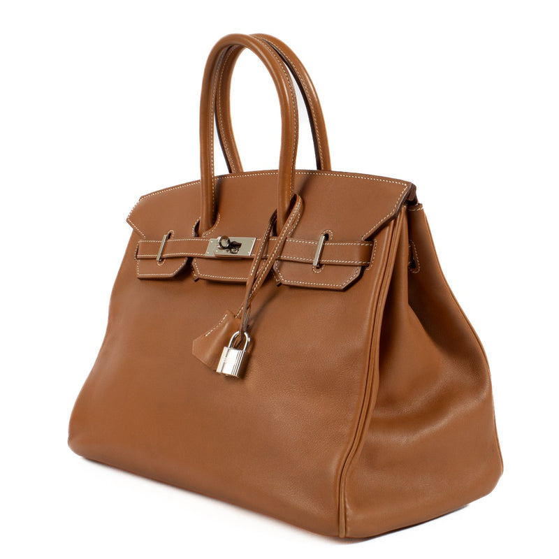Hermès Birkin 35 Gold Swift PHW