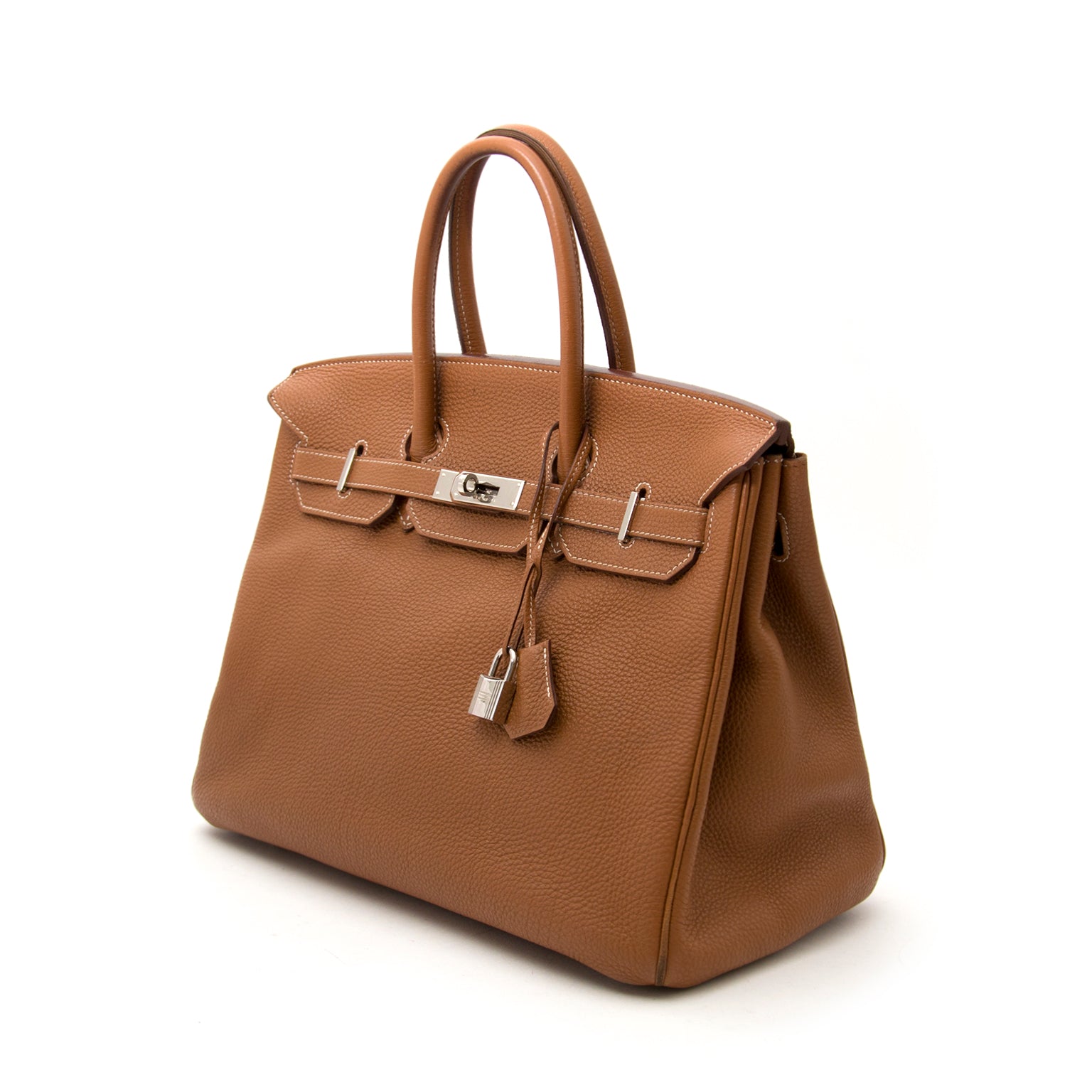 Hermès Birkin gold 35cm PHW price of 2017 at Labellov