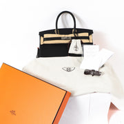 Hermès Birkin 35 Black Togo Palladium Hardware