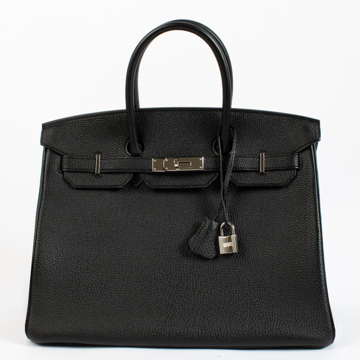 Shop 100% authentic secondhand Hermès Birkin 35 Black Togo PHW on Labellov.com