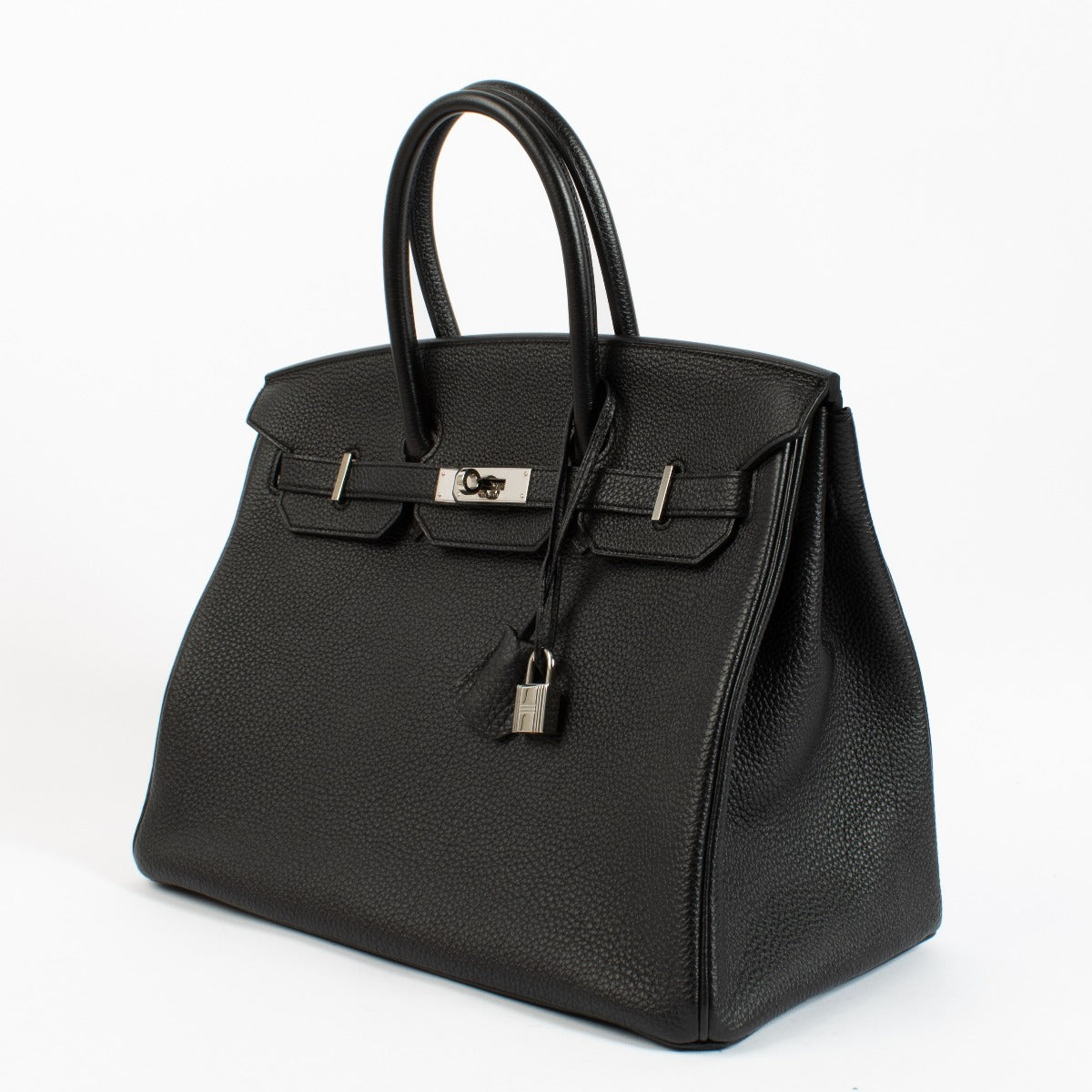 Shop 100% authentic secondhand Hermès Birkin 35 Black Togo PHW on Labellov.com