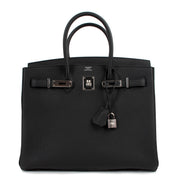 achetez birkin 35 noir veau togo chez labellov