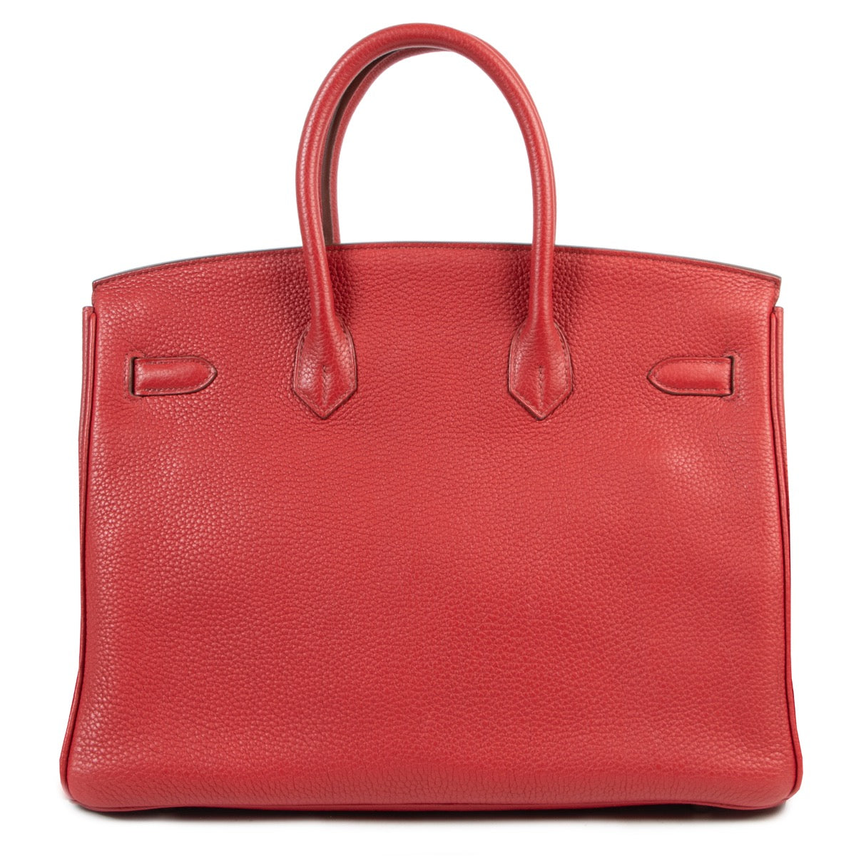 Hermes Birkin 35 Togo Rouge Grenat PHW secondhand for the best price